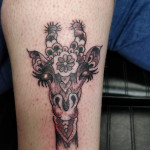 Giraffe tattoo