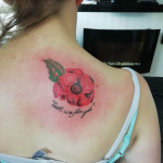 Poppy tattoo