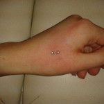 Hand piercing